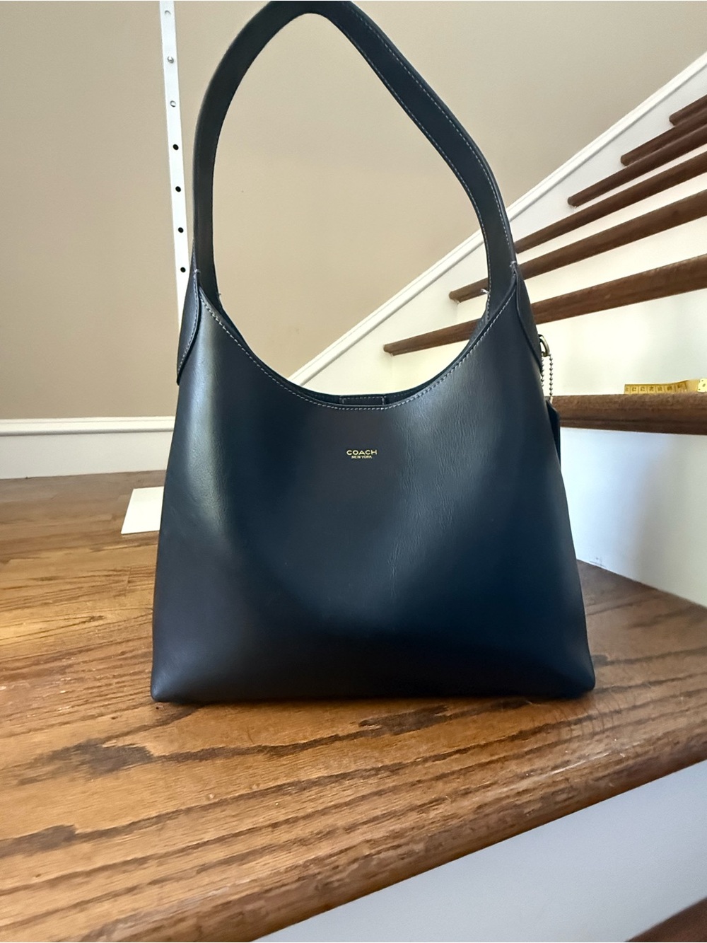 Coach Brooklyn 28 Black Leather